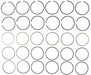 Engine Piston Ring Set MAHLE Clevite 51284CP.020