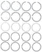 Engine Piston Ring Set MAHLE Clevite 51421CP