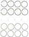 Engine Piston Ring Set MAHLE Clevite 51428