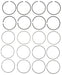 Engine Piston Ring Set MAHLE Clevite 51470CP.030