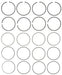 Engine Piston Ring Set MAHLE Clevite 51471CP.040