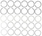 Engine Piston Ring Set MAHLE Clevite 51473CP.030