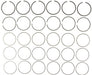 Engine Piston Ring Set MAHLE Clevite 51474CP.040