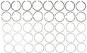 Engine Piston Ring Set MAHLE Clevite 51476CP