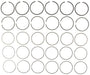 Engine Piston Ring Set MAHLE Clevite 51496CP.030