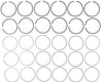 Engine Piston Ring Set MAHLE Clevite 51550CP