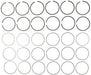 Engine Piston Ring Set MAHLE Clevite 51553CP.030
