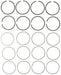 Engine Piston Ring Set MAHLE Clevite 51559CP