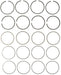 Engine Piston Ring Set MAHLE Clevite 51563.020