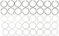 Engine Piston Ring Set MAHLE Clevite 51617