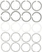 Engine Piston Ring Set MAHLE Clevite 51622CP.030