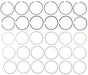 Engine Piston Ring Set MAHLE Clevite 51669CP.030