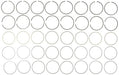Engine Piston Ring Set MAHLE Clevite 51716