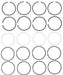 Engine Piston Ring Set MAHLE Clevite 51762