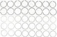 Engine Piston Ring Set MAHLE Clevite 51785CP.030