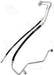 A/C Refrigerant Discharge / Suction Hose Assembly Four Seasons 55743
