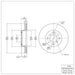 Disc Brake Rotor Dynamic Friction 600-01003