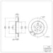 Disc Brake Rotor Dynamic Friction 600-01006
