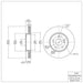 Disc Brake Rotor Dynamic Friction 600-01007