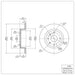 Disc Brake Rotor Dynamic Friction 600-01009