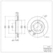 Disc Brake Rotor Dynamic Friction 600-01012