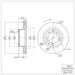 Disc Brake Rotor Dynamic Friction 600-02009D