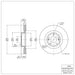 Disc Brake Rotor Dynamic Friction 600-03034
