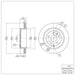 Disc Brake Rotor Dynamic Friction 600-11017