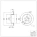 Disc Brake Rotor Dynamic Friction 600-13020