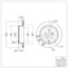 Disc Brake Rotor Dynamic Friction 600-13023
