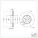 Disc Brake Rotor Dynamic Friction 600-13035