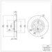 Disc Brake Rotor Dynamic Friction 600-20037