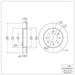 Disc Brake Rotor Dynamic Friction 600-21008
