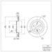 Disc Brake Rotor Dynamic Friction 600-27037