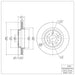 Disc Brake Rotor Dynamic Friction 600-27039