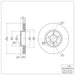 Disc Brake Rotor Dynamic Friction 600-27042