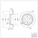 Disc Brake Rotor Dynamic Friction 600-31015