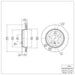 Disc Brake Rotor Dynamic Friction 600-31052