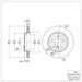 Disc Brake Rotor Dynamic Friction 600-31053