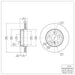 Disc Brake Rotor Dynamic Friction 600-31140