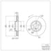 Disc Brake Rotor Dynamic Friction 600-31149D