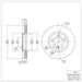 Disc Brake Rotor Dynamic Friction 600-32011
