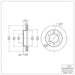 Disc Brake Rotor Dynamic Friction 600-37010