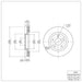 Disc Brake Rotor Dynamic Friction 600-39023