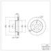 Disc Brake Rotor Dynamic Friction 600-40105