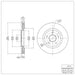 Disc Brake Rotor Dynamic Friction 600-40112