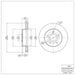 Disc Brake Rotor Dynamic Friction 600-42024