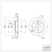 Disc Brake Rotor Dynamic Friction 600-45015