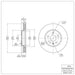 Disc Brake Rotor Dynamic Friction 600-45016