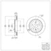 Disc Brake Rotor Dynamic Friction 600-46024